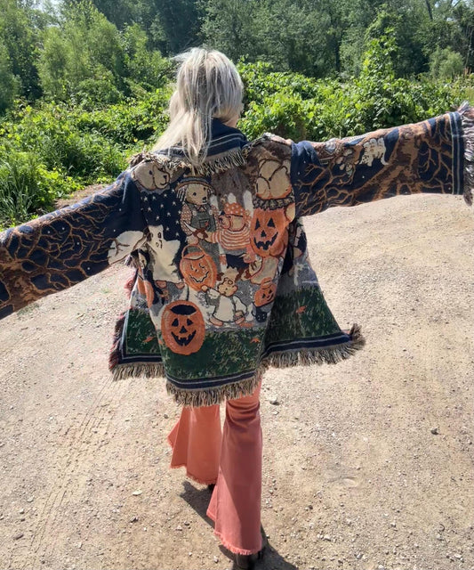 Spooky Cutie Halloween Blanket Coat