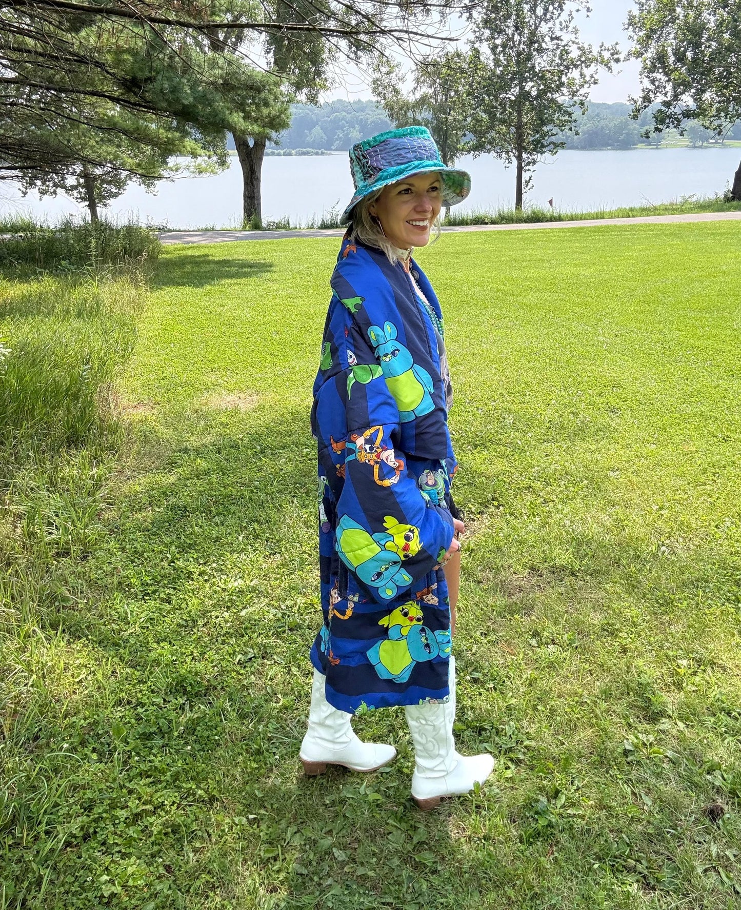 Toy Story 4 Cozy Statement Blanket Jacket
