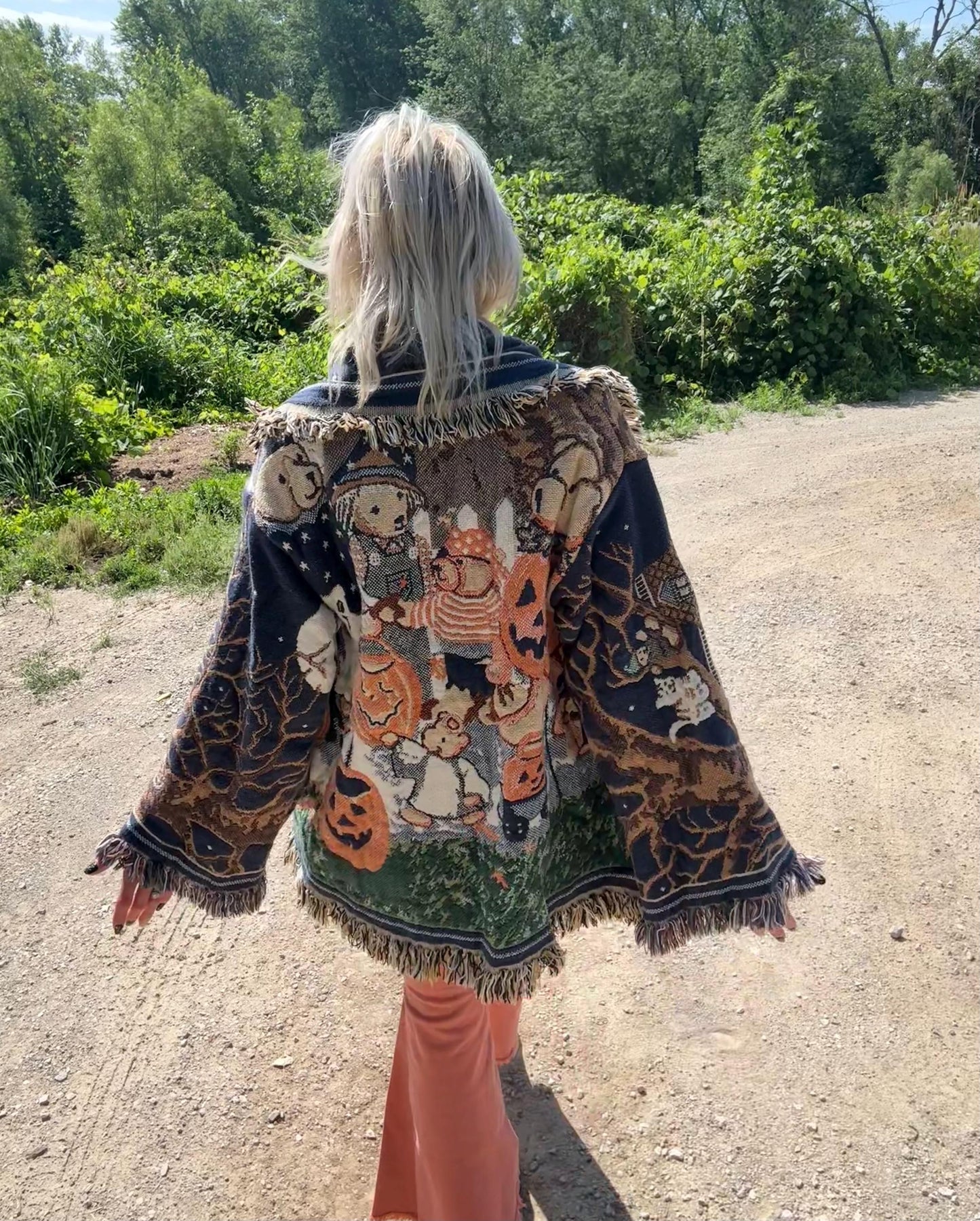 Spooky Cutie Halloween Blanket Coat