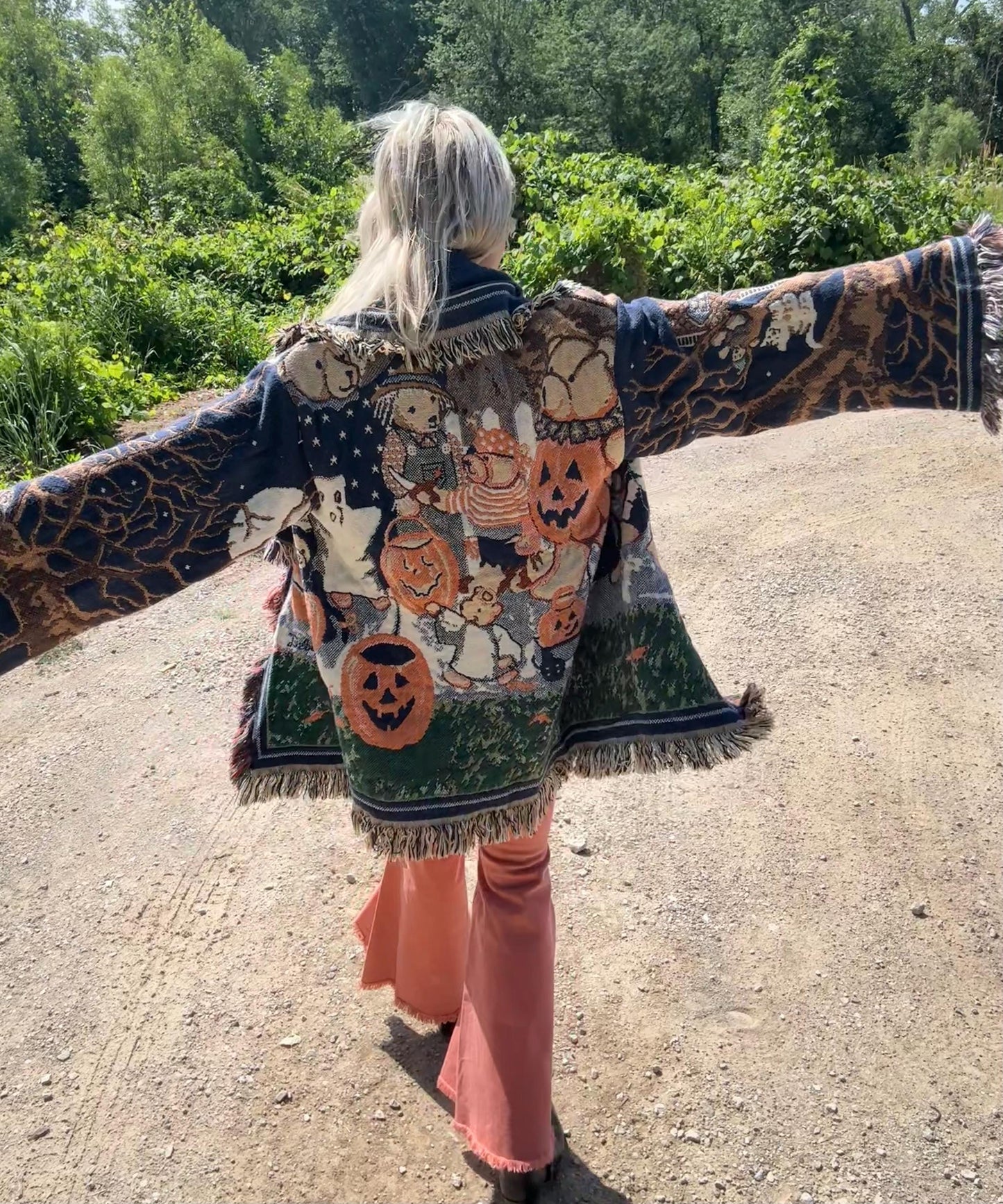 Spooky Cutie Halloween Blanket Coat
