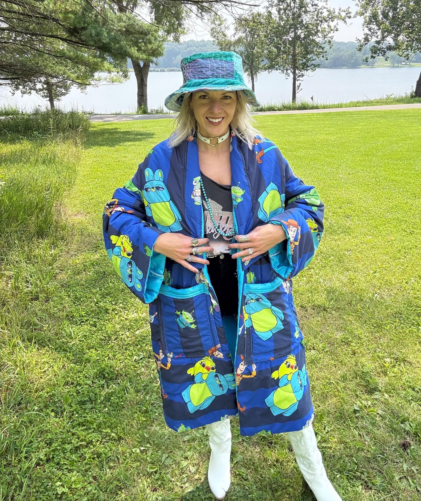 Toy Story 4 Cozy Statement Blanket Jacket