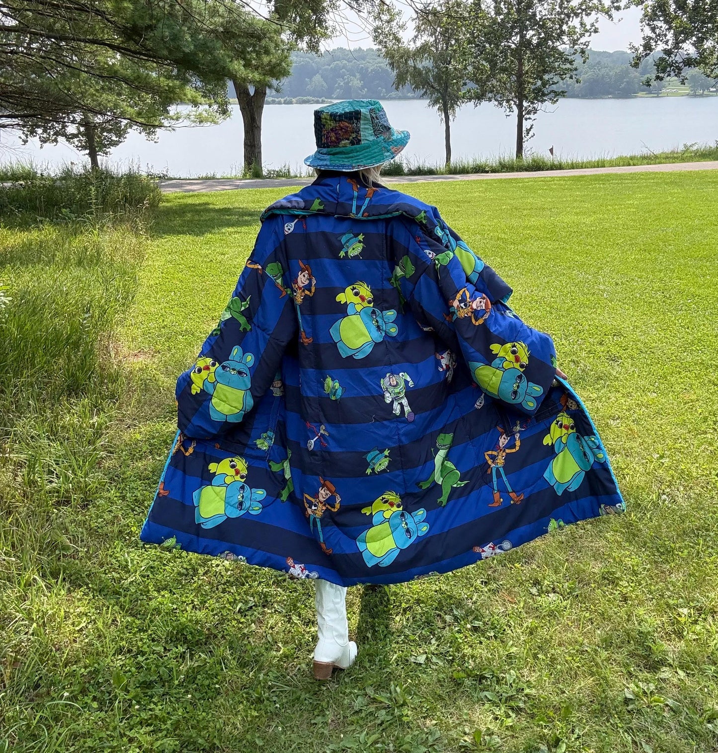 Toy Story 4 Cozy Statement Blanket Jacket