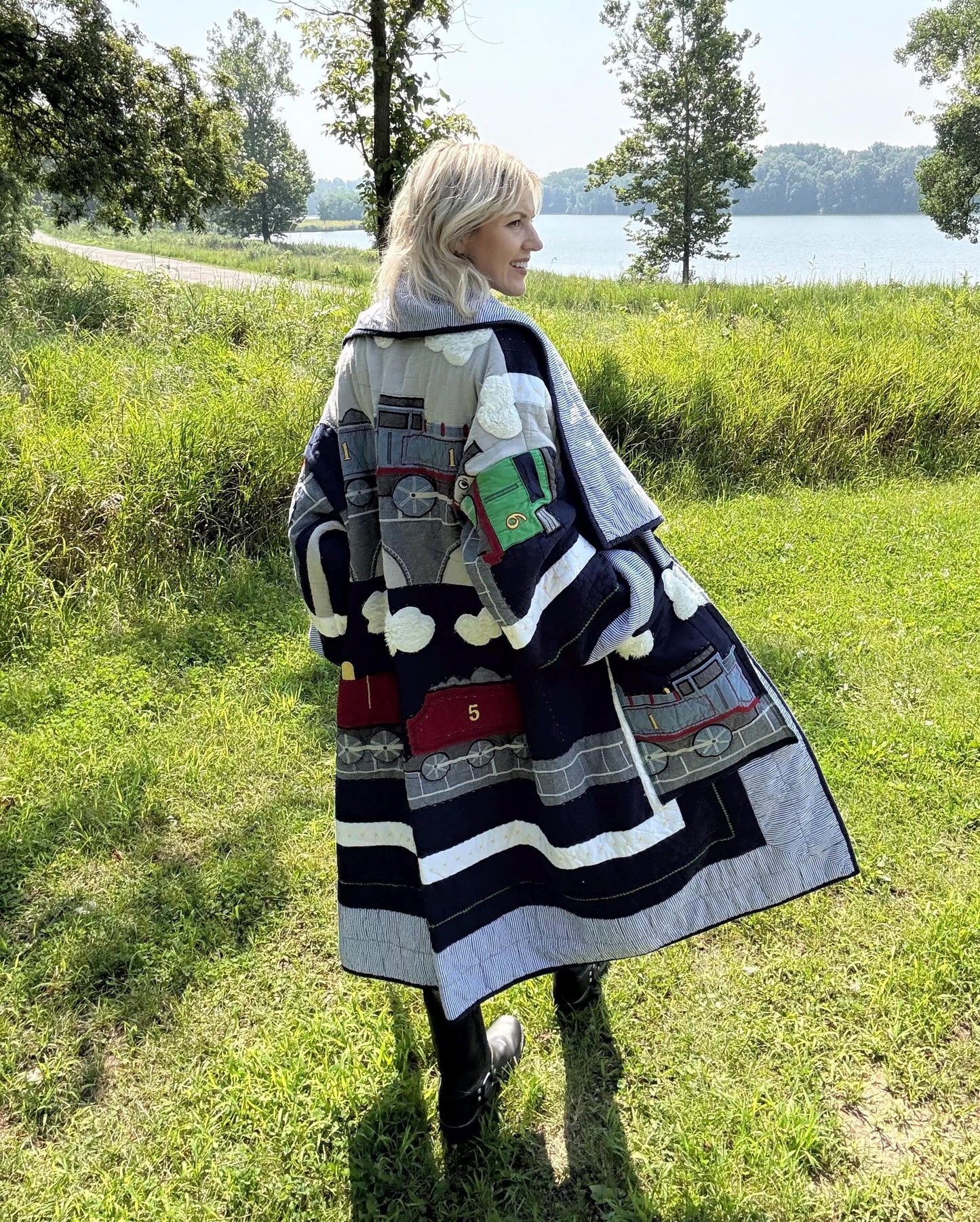 Thomas The Train & Friends Cozy Oversized Thick Quilt Coat