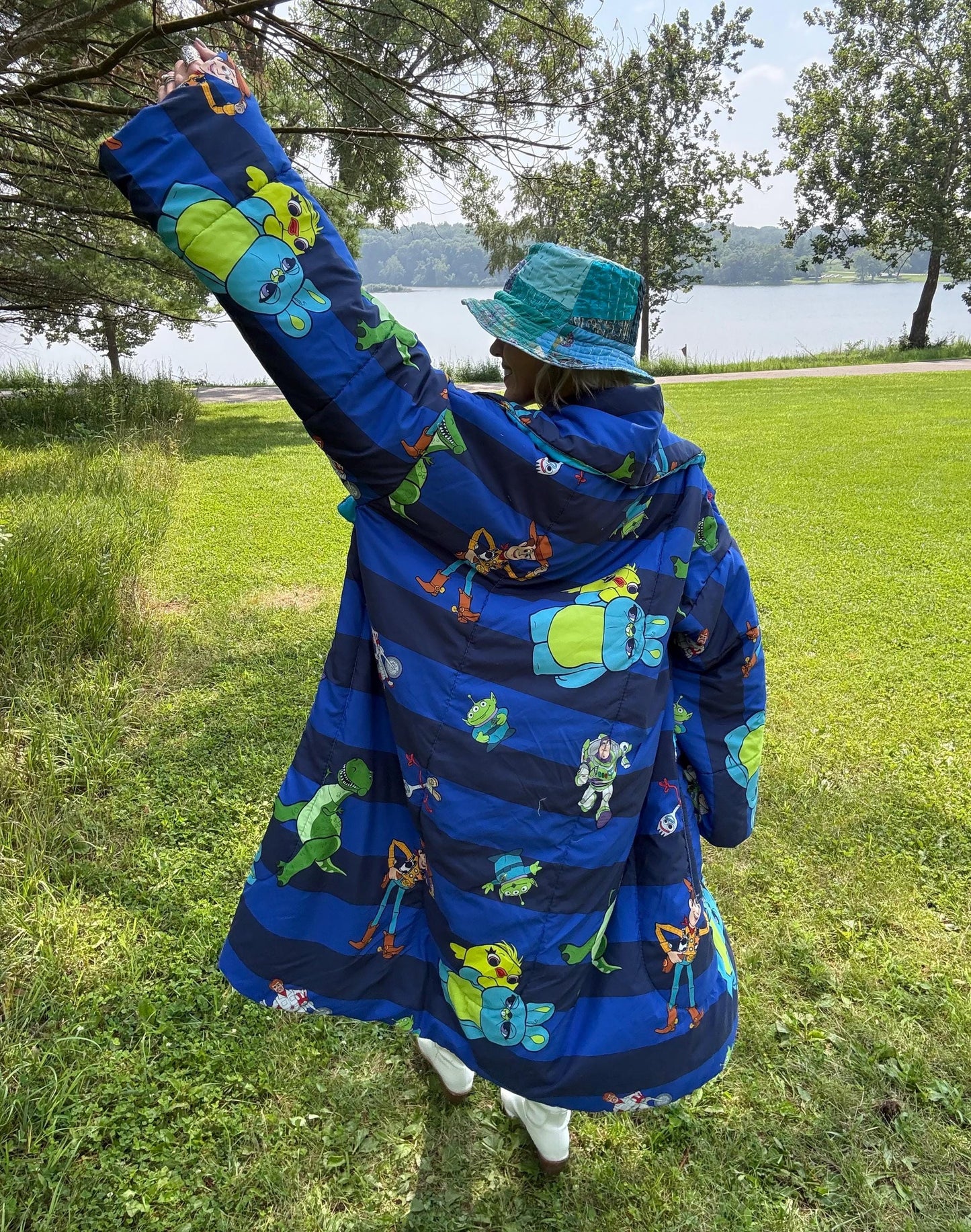 Toy Story 4 Cozy Statement Blanket Jacket