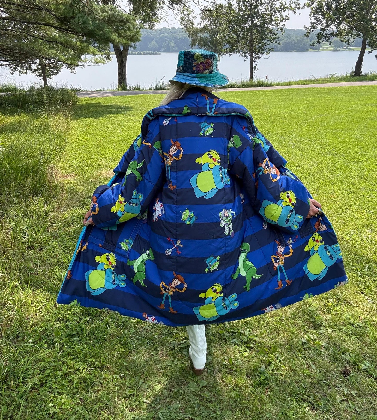 Toy Story 4 Cozy Statement Blanket Jacket