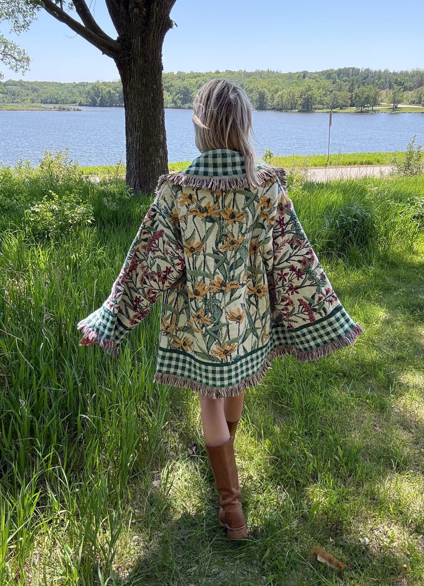 Wildflower Babe Cozy Blanket Coat