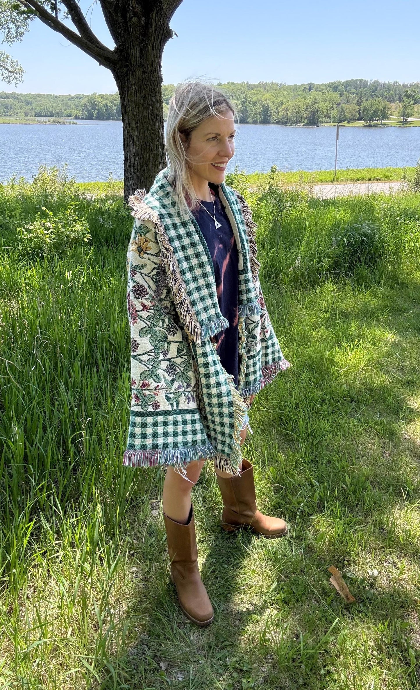 Wildflower Babe Cozy Blanket Coat