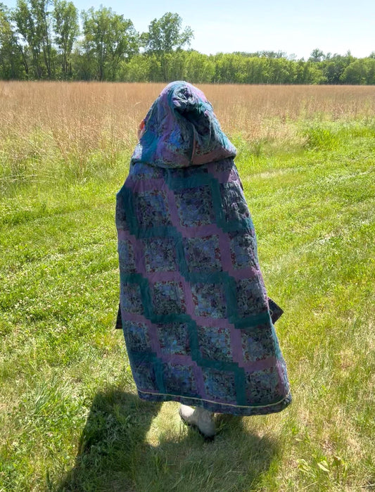 Mystic Dancer Extra Oversized Maximalist Statemet Quilt Coat