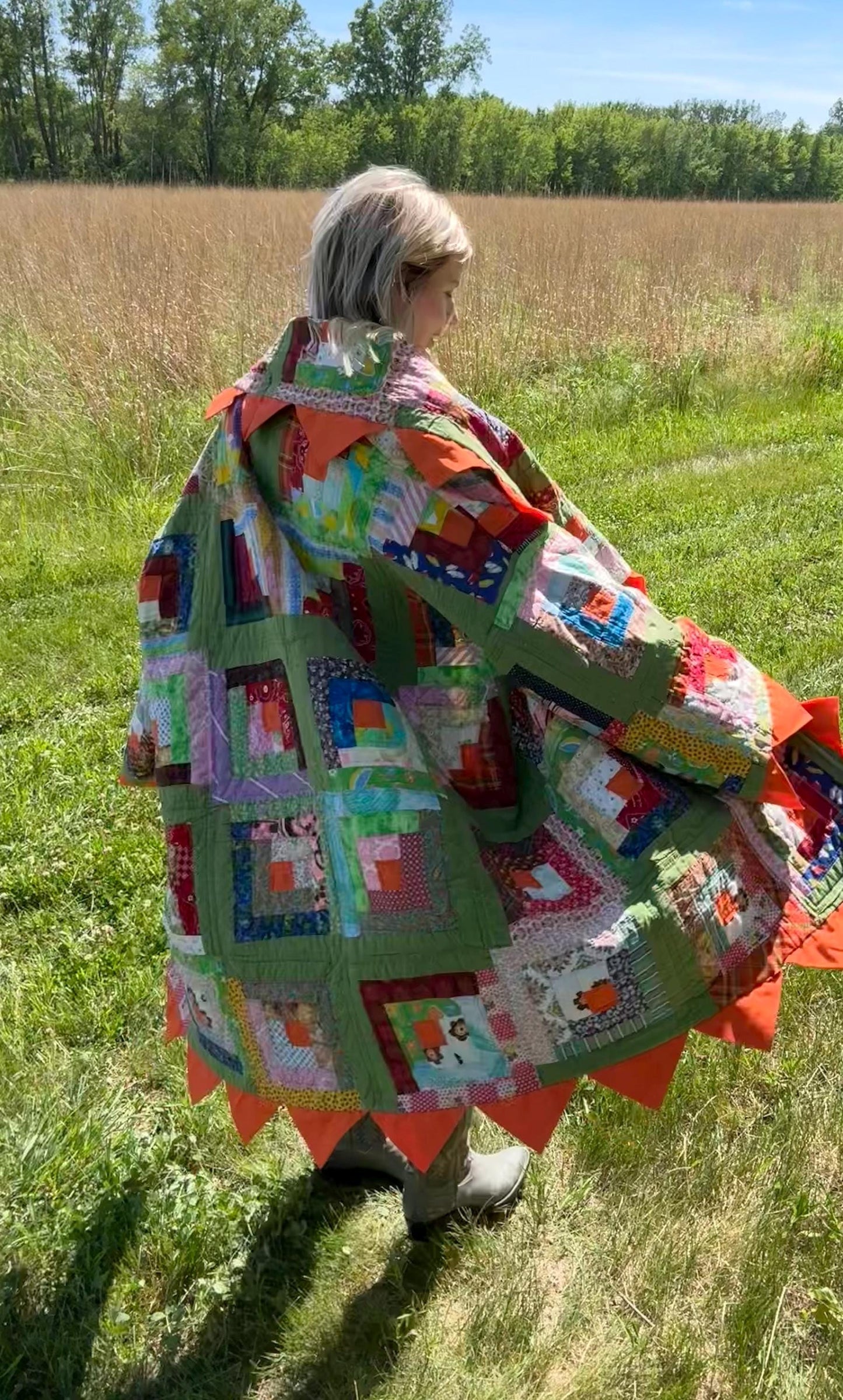 Hippie Soul Upcycled Antique Quilt Jacket