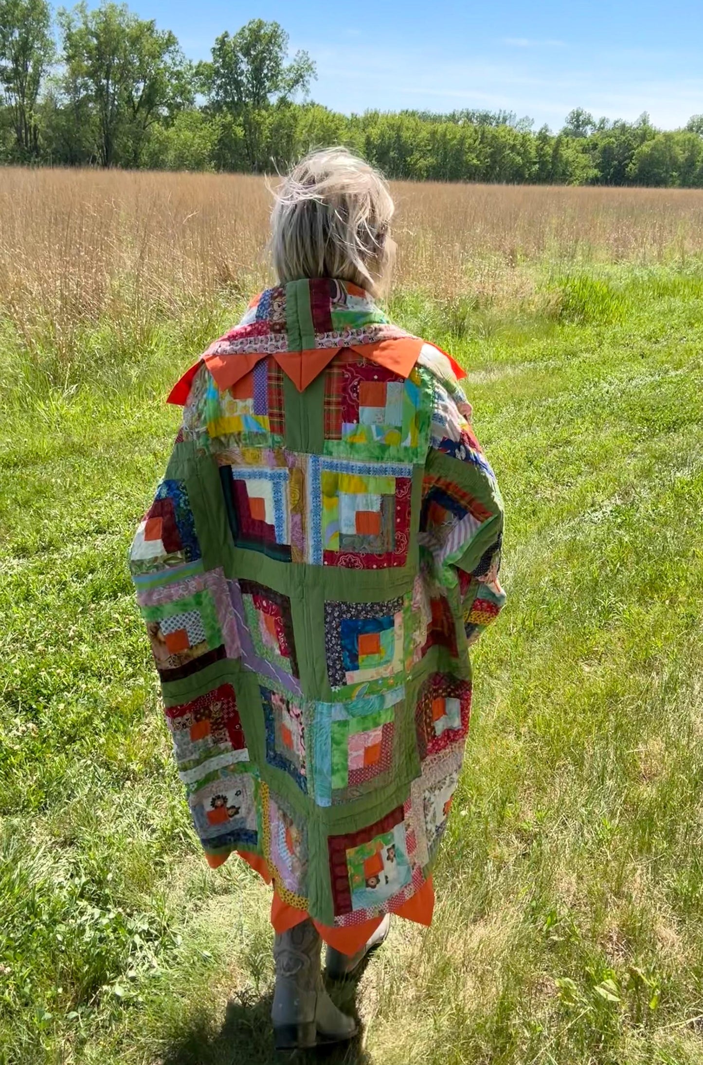 Hippie Soul Upcycled Antique Quilt Jacket