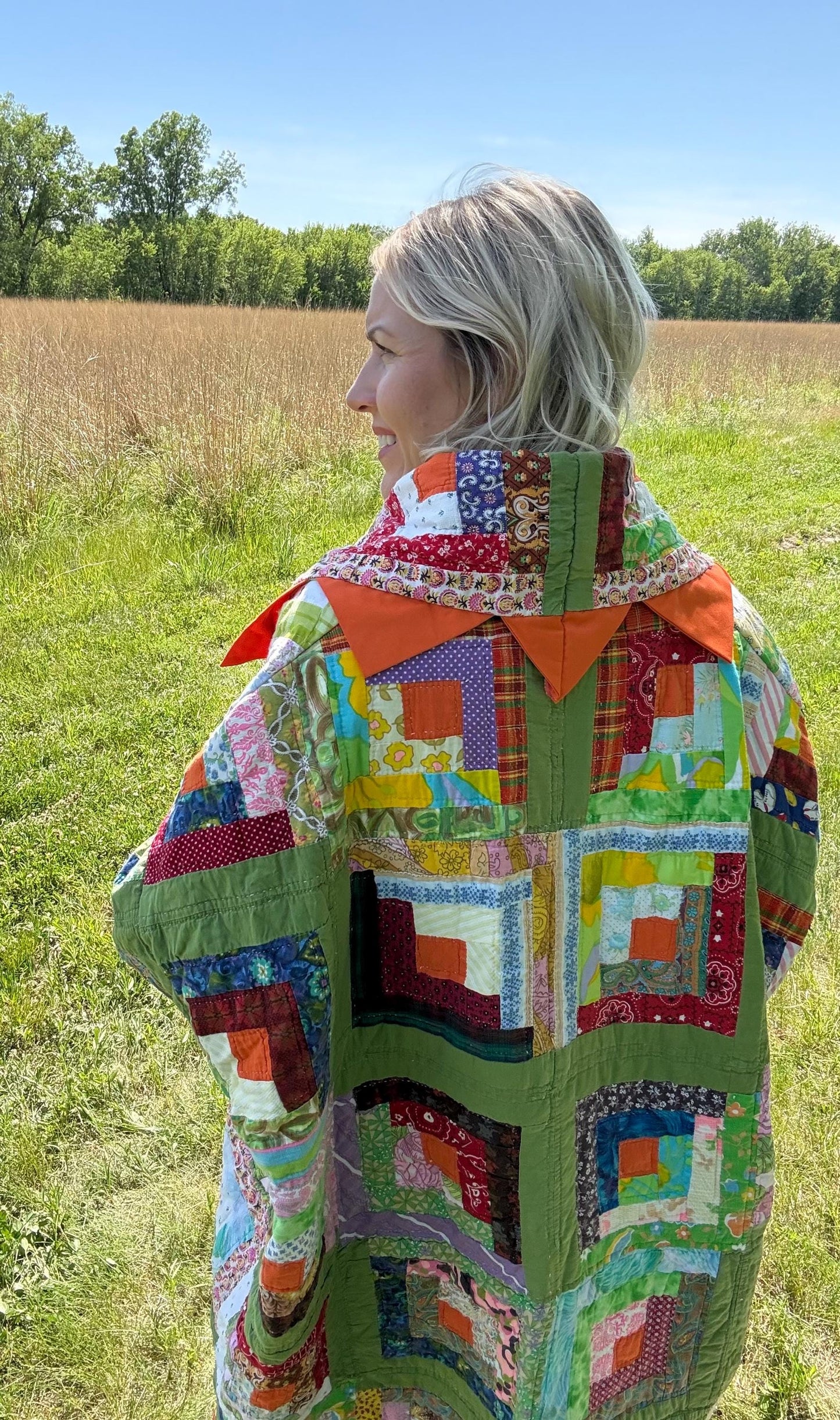 Hippie Soul Upcycled Antique Quilt Jacket