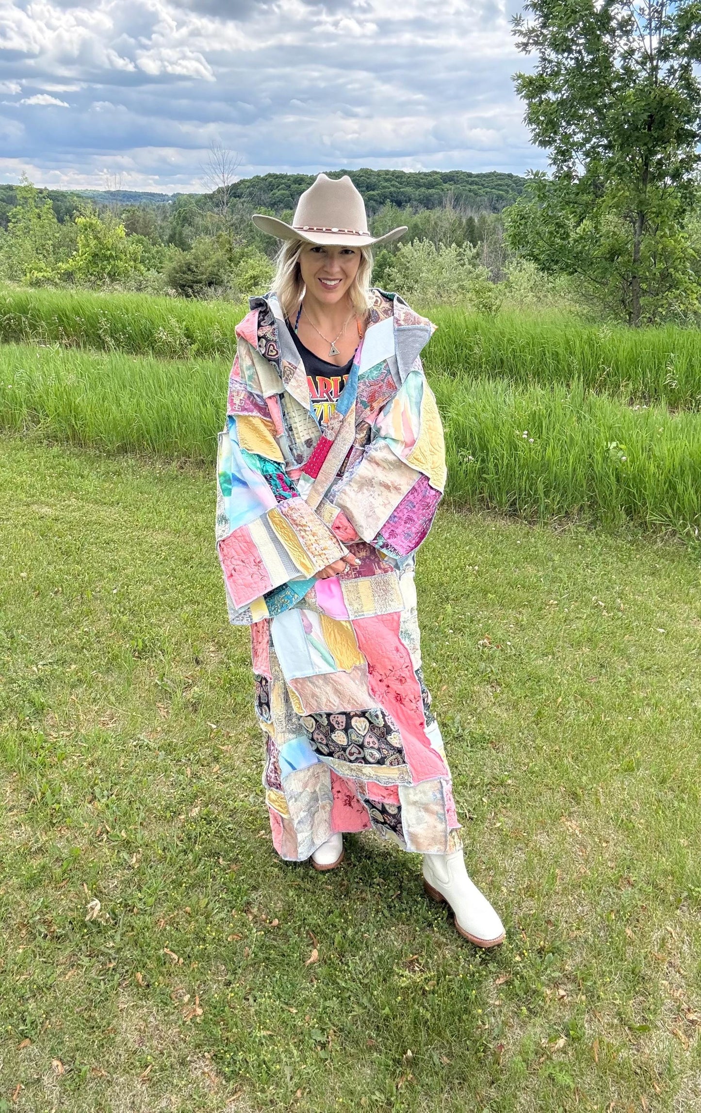 Home Is Where The Heart Is Mixed Media Collector Art Coat